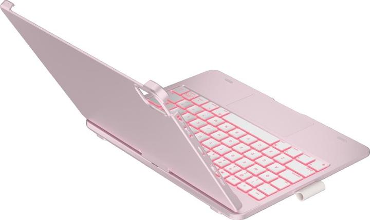 Actual product image Typecase Case Flexbook Touch with keyboard for iPad Air 11" 2024/2025 light pink (Eng. Int., Apple iPad Air 11 2024)