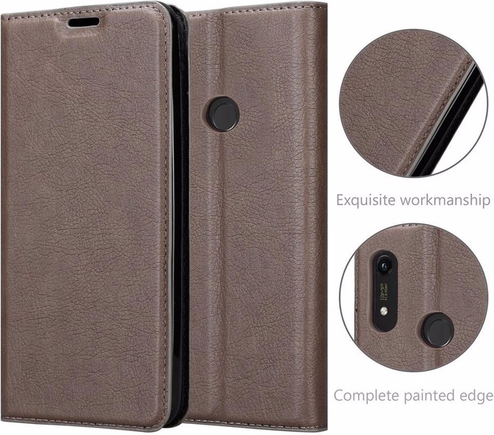 Actual product image Cadorabo Book Invisible Magnet Cover (Honor 8A Prime)