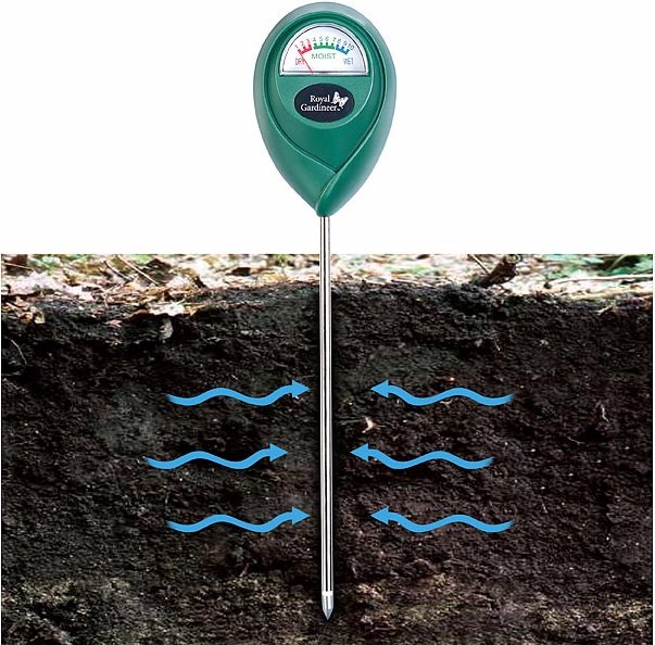 Immagine prodotto Royal Gardineer Misuratore di umidità del suolo