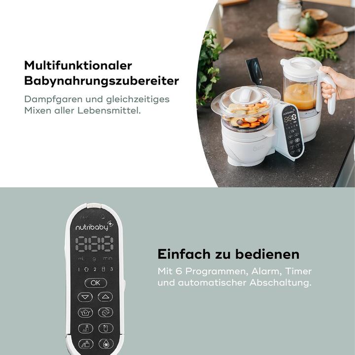 Actual product image Babymoov Nutribaby 6-in-1