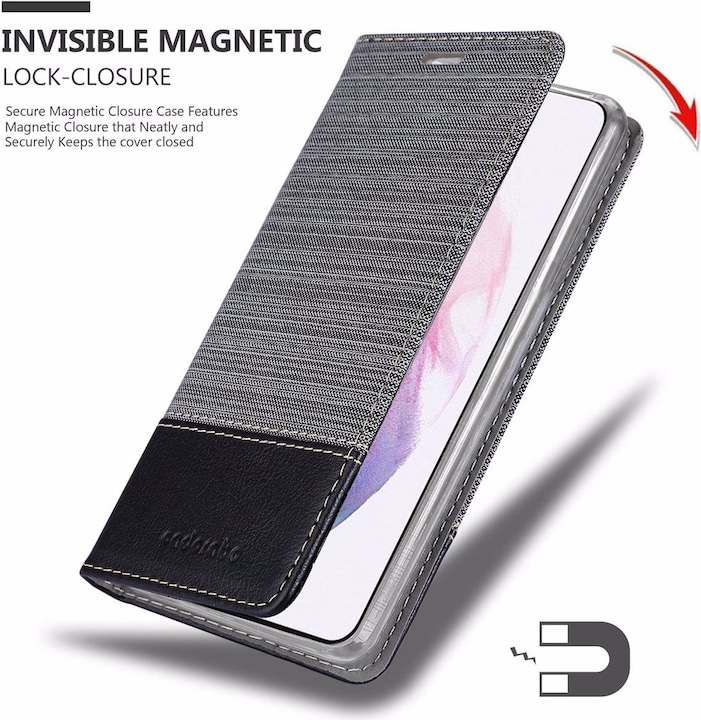 Produktbild Cadorabo Book Jeans Optik Cover (Samsung Galaxy S21+)
