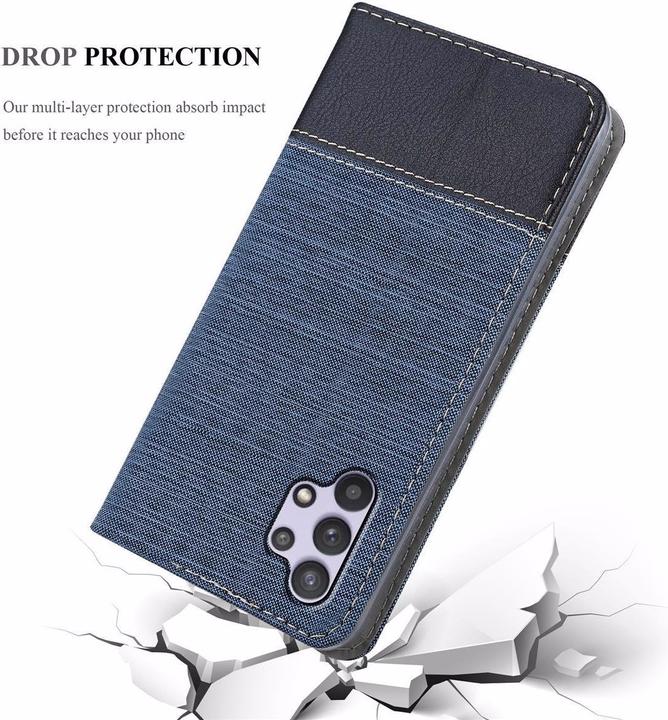 Actual product image Cadorabo Book Jeans Optics Cover (Samsung Galaxy A32 5G)