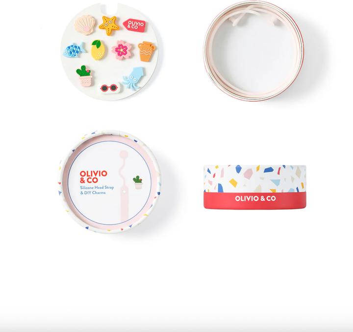 Immagine prodotto Olivo & Co Sonnenbrille Kette aus Silikon pink