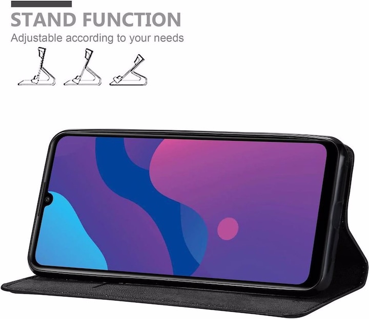 Actual product image Cadorabo Book Invisible Magnet Cover (Honor 9A)