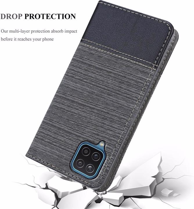 Productafbeelding Cadorabo Boek Jeans Optiek Cover (Samsung Galaxy A12, Samsung Galaxy M12)