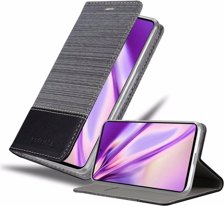 Produktbild Cadorabo Book Jeans Optik Cover (Samsung Galaxy A72 5G)