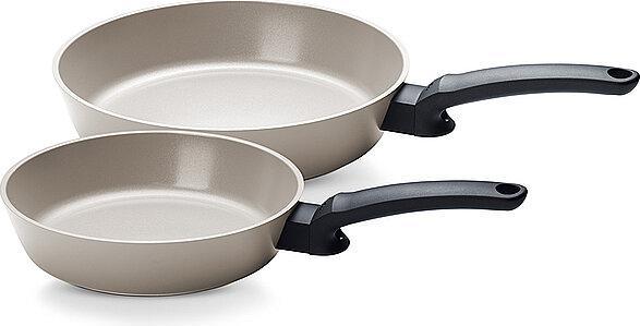 Produktbild Fissler Pfanne CERATAL EVO COMFORT Warmgrau (Pfannenset + Topfset, Aluminium)