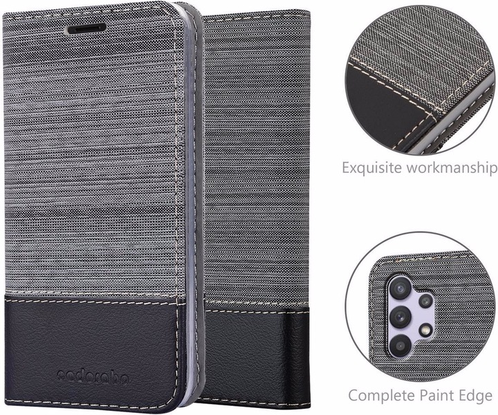 Produktbild Cadorabo Book Jeans Optik Cover (Samsung Galaxy A32 5G)