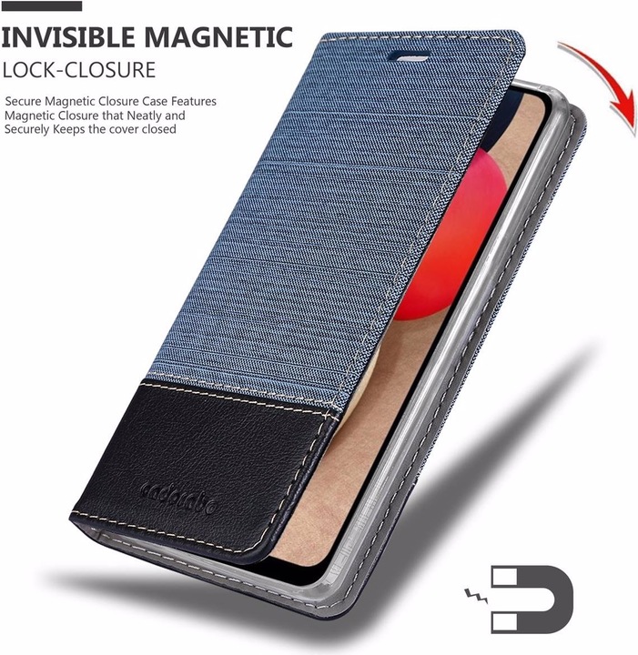 Image du produit Cadorabo Couverture look jeans Book (Samsung Galaxy A02s)