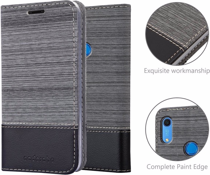 Produktbild Cadorabo Book Jeans Optik Cover (Huawei Y6s)