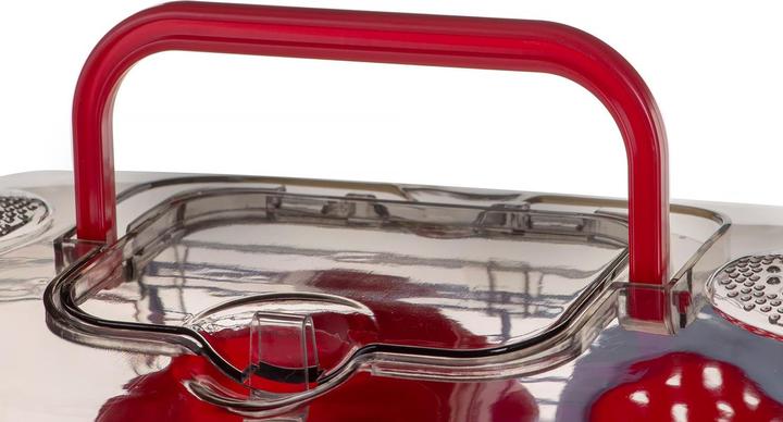 Actual product image Zolux cage RODY3 MINI red (206011)