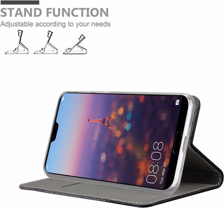 Image du produit Cadorabo Couverture look jeans Book (Huawei P20 Pro)