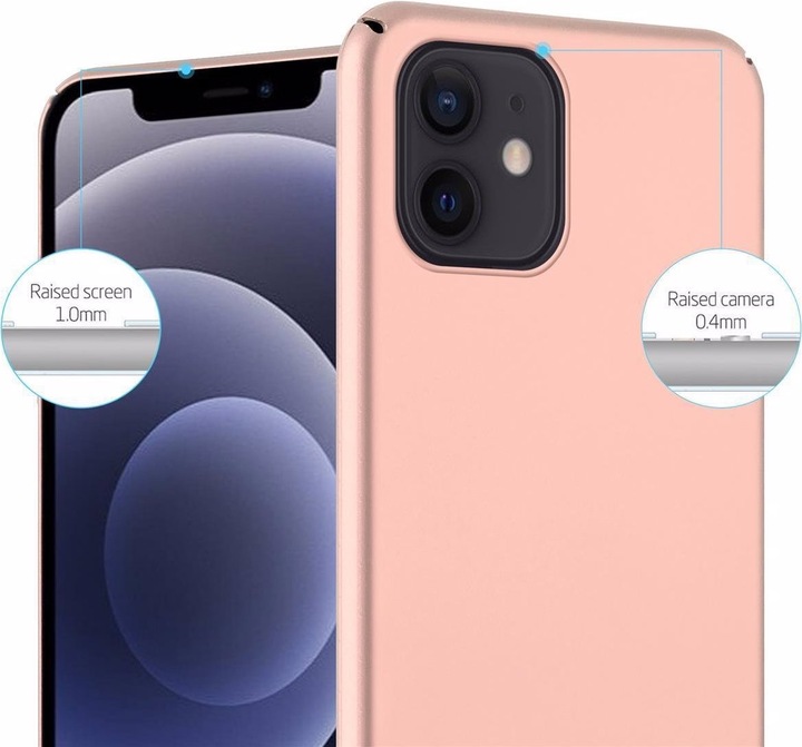 Produktbild Cadorabo Hard Cover Matt Metall Cover (Apple iPhone 12 Pro Max)