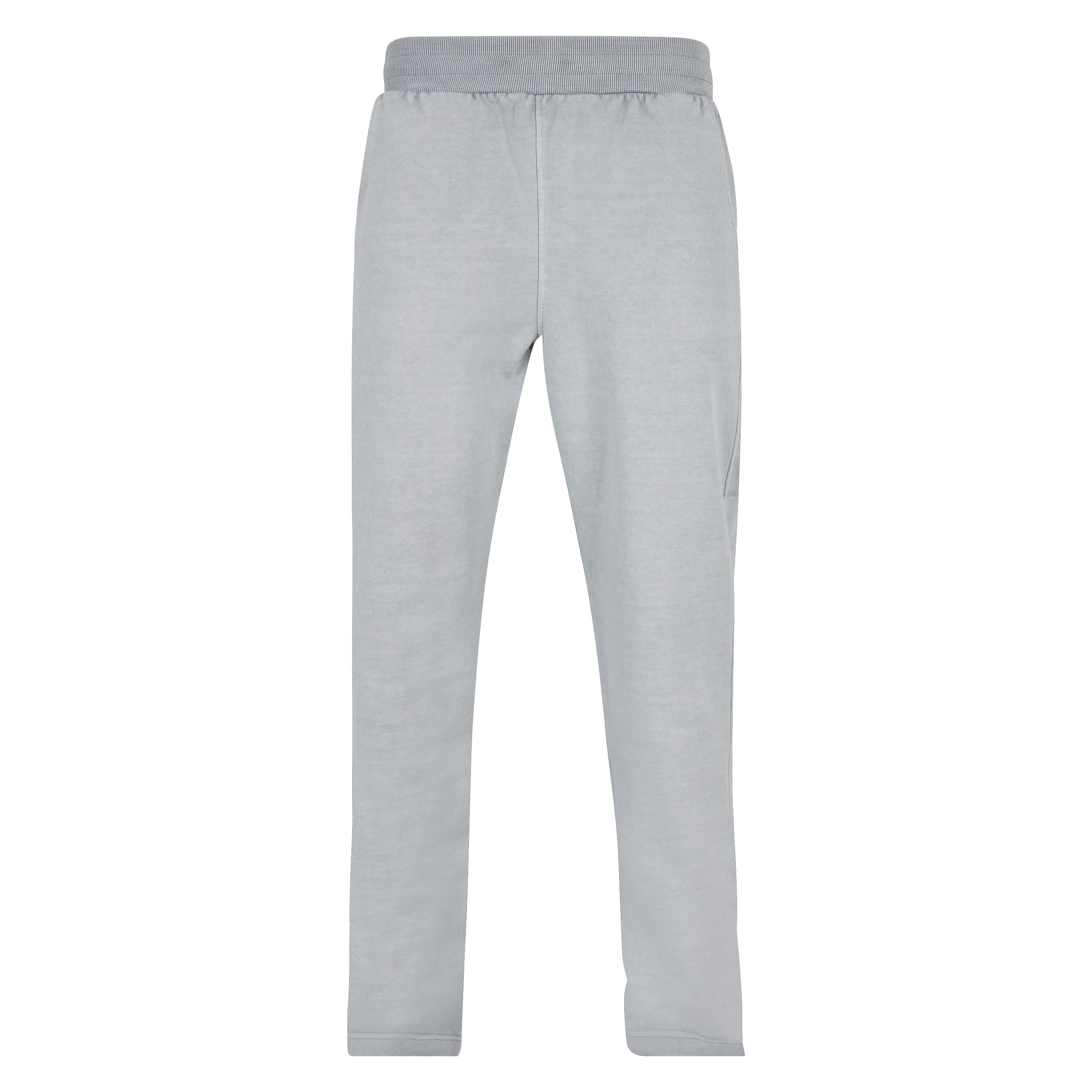 Urban Classics, Herren, Hosen, Heavy Terry Garment Dye Slit Sweatpants - 19383, Blau, (5XL)