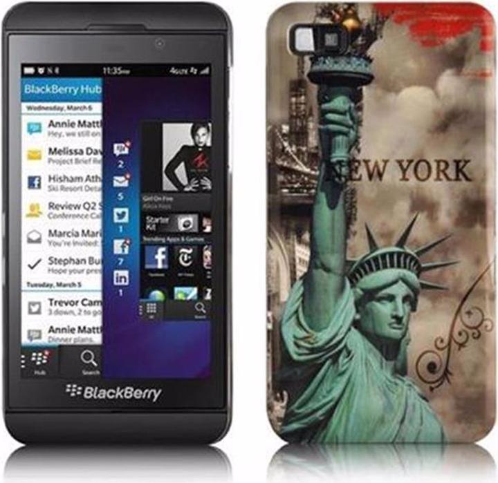 Actual product image Cadorabo Hard cover with imprint cover (Blackberry Z10)