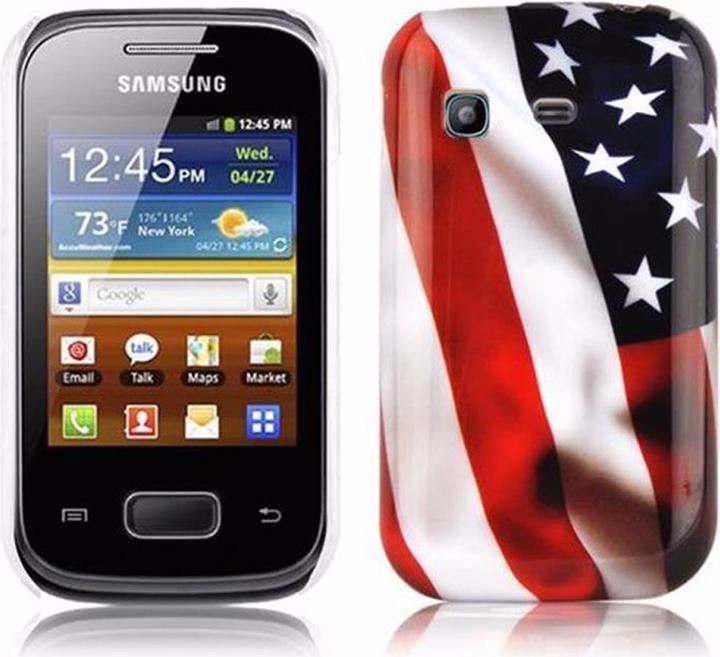 Actual product image Cadorabo Hard cover with imprint cover (Samsung Galaxy Pocket)
