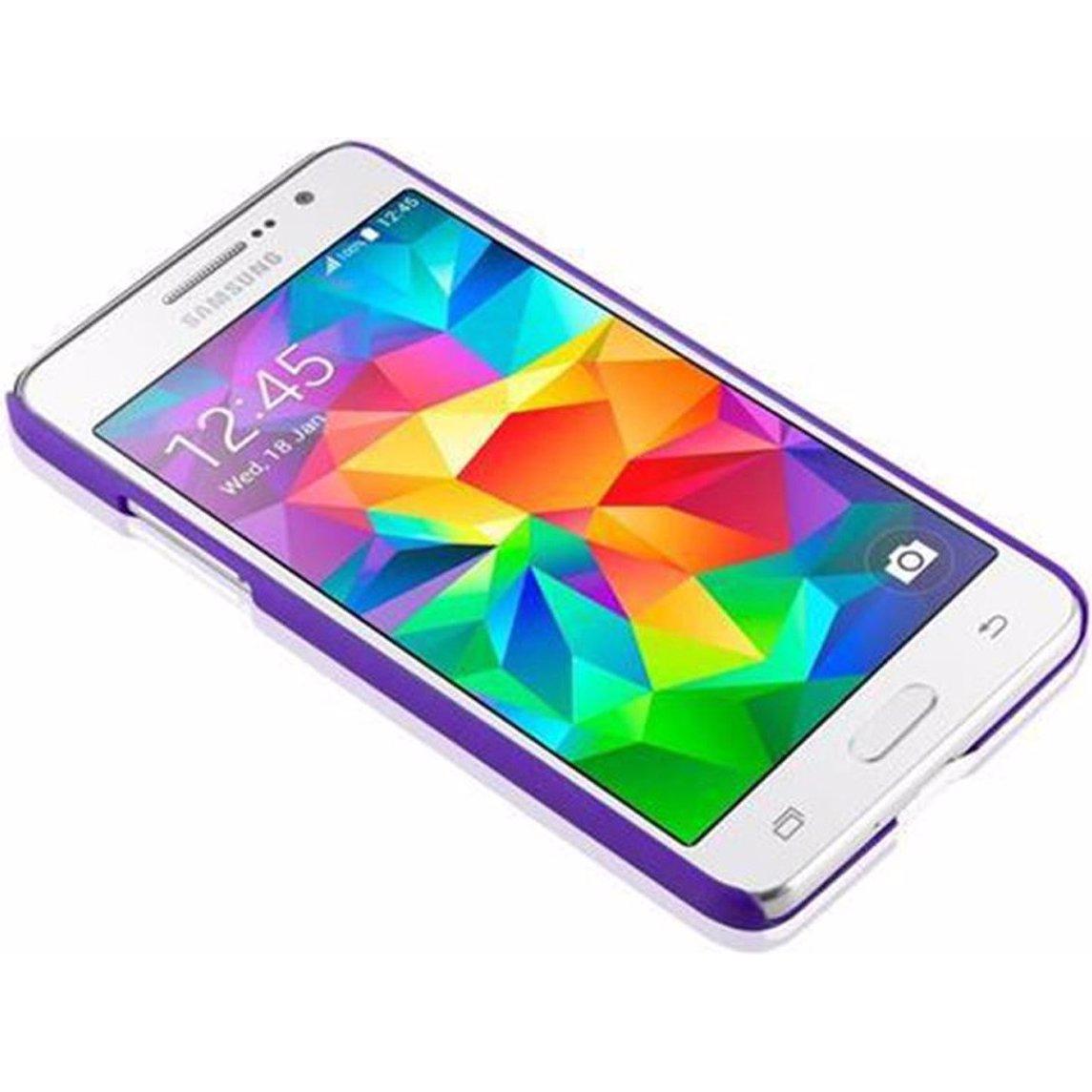Thumbnail - Cadorabo Hard Cover Mandala Cover (Samsung Galaxy Grand Prime), Smartphone Hülle, Violett
