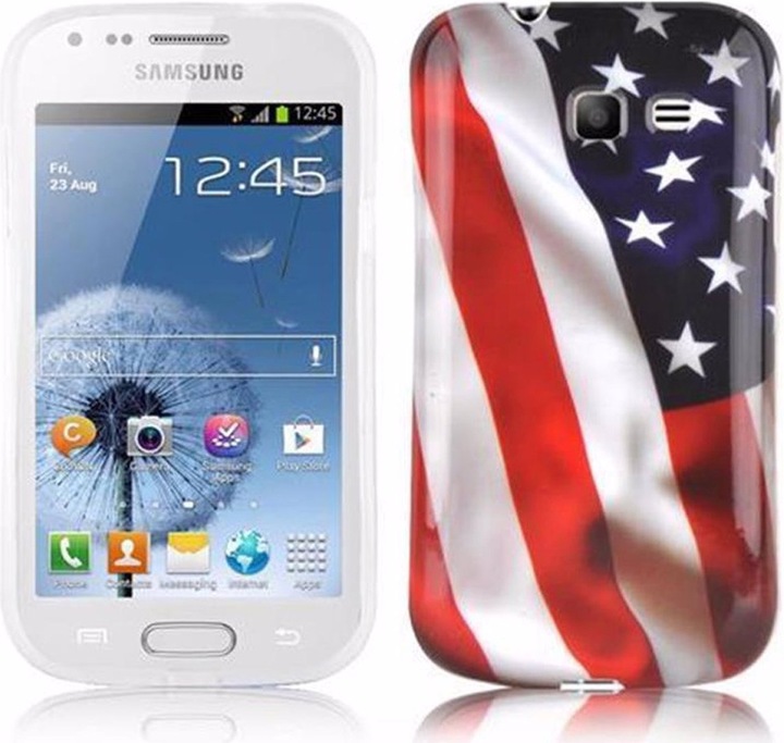 Actual product image Cadorabo Hard cover with imprint cover (Samsung Galaxy Trend Lite)