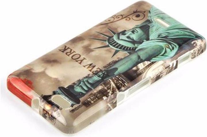 Actual product image Cadorabo Hard cover with imprint cover (Sony Xperia M)