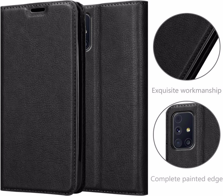 Actual product image Cadorabo Book Invisible Magnet Cover (Samsung Galaxy M31s)