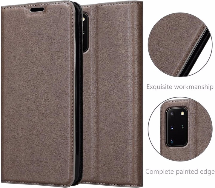 Actual product image Cadorabo Book Invisible Magnet Cover (Samsung Galaxy S20+)