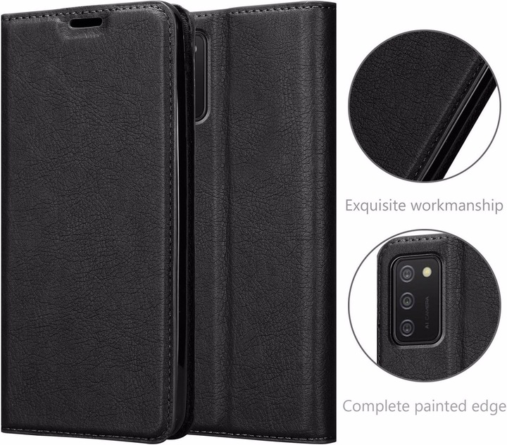 Actual product image Cadorabo Book Invisible Magnet Cover (Samsung Galaxy A02s)