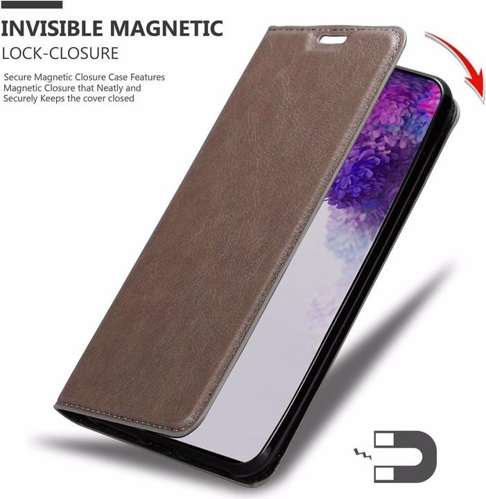 Productafbeelding Cadorabo Boek Onzichtbare Magneethoes (Samsung Galaxy S20 Ultra)
