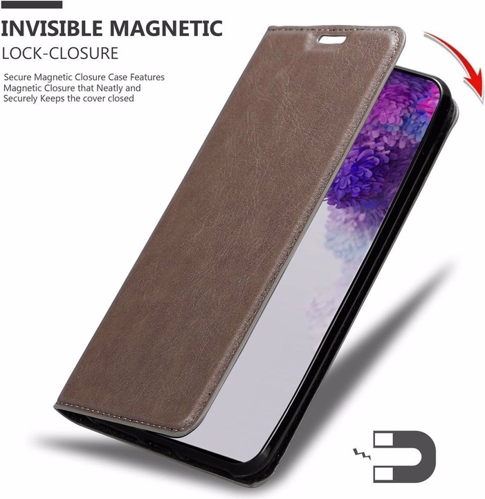 Produktbild Cadorabo Book Invisible Magnet Cover (Samsung Galaxy S20 Ultra)