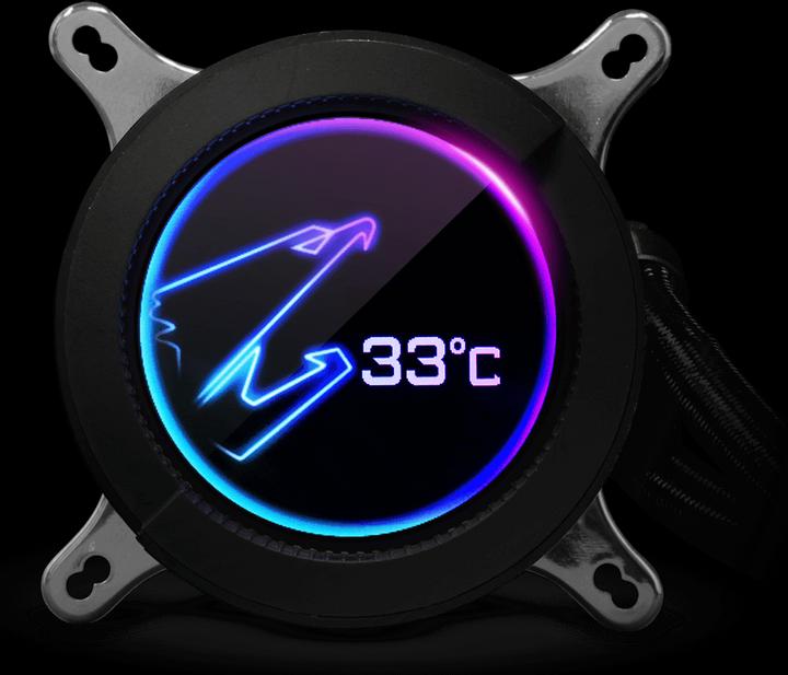 Actual product image Gigabyte Aorus Liquid Cooler 280