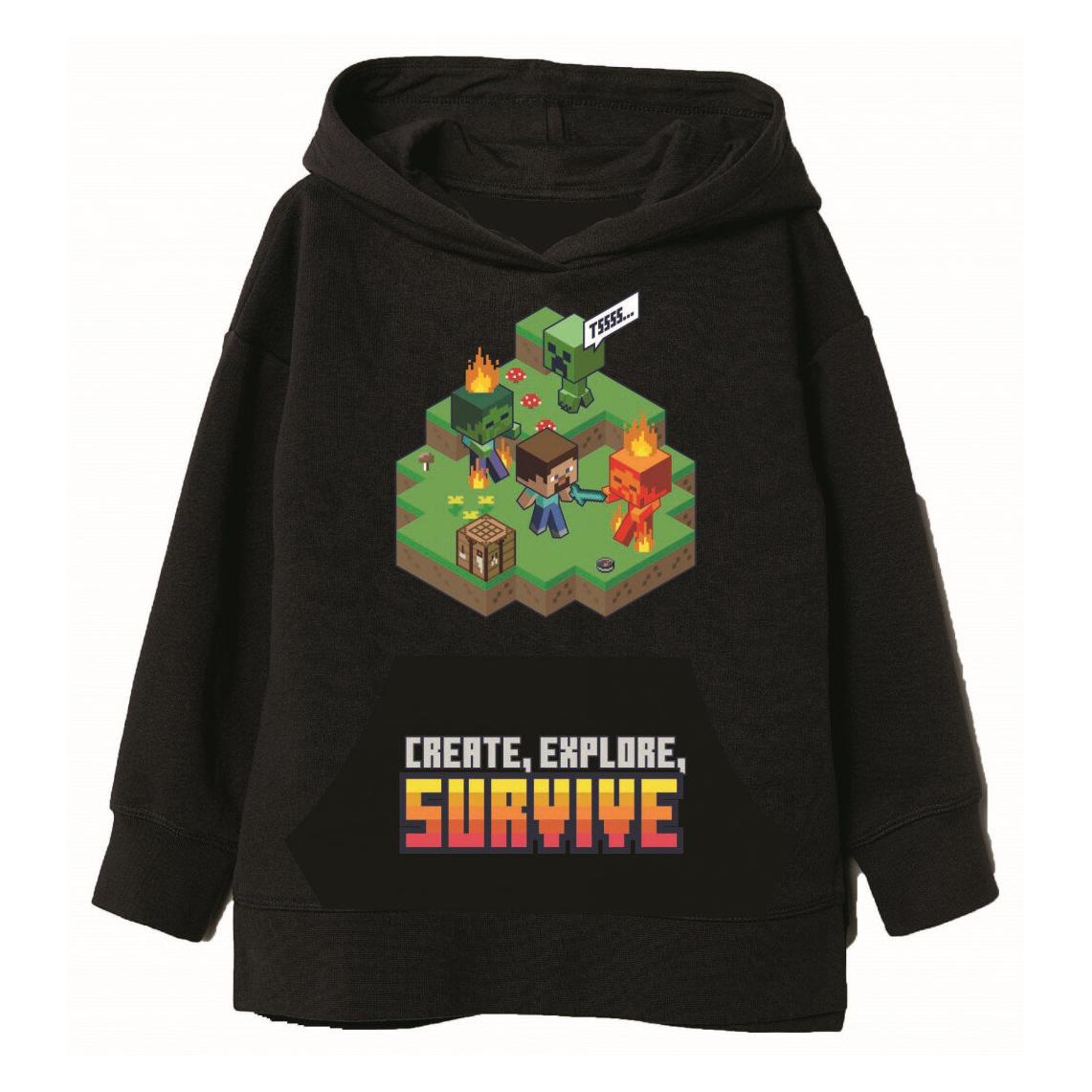 Procos, Jungen, Pullover, Minecraft Kinderpullover 10 Jahre, Mehrfarbig, (140)