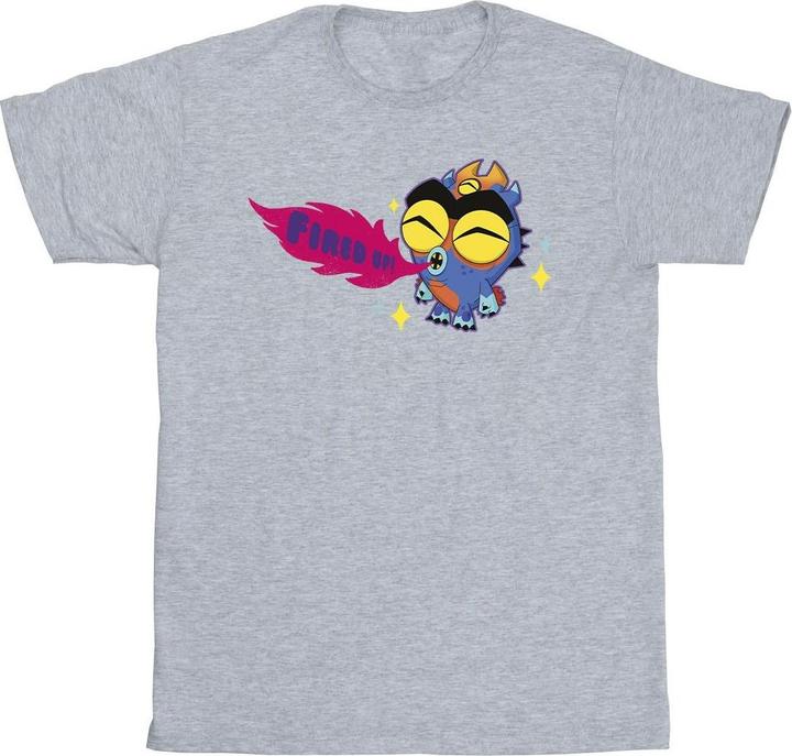 Actual product image Disney Mens Big Hero 6 Baymax Fred Fired Up T-Shirt (5XL)