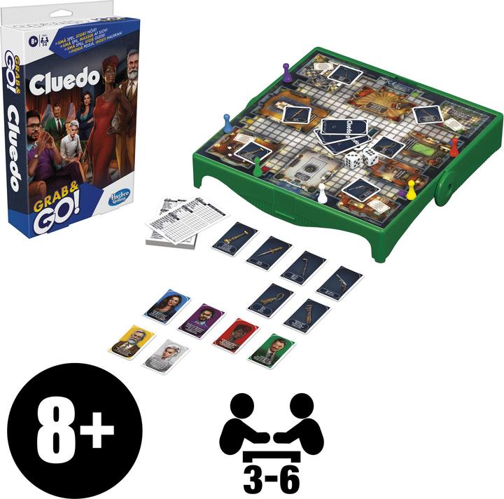 Immagine prodotto Hasbro Cluedo prendi e vai