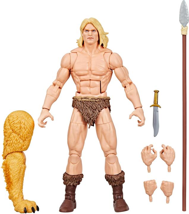 Actual product image Hasbro Marvel Legends action figure Ka-Zar (BAF: Marvel's Zabu) 15 cm