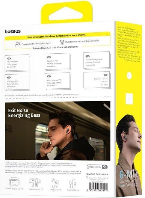 Produktbild Baseus Bowie 35 (8 h, Kabellos)