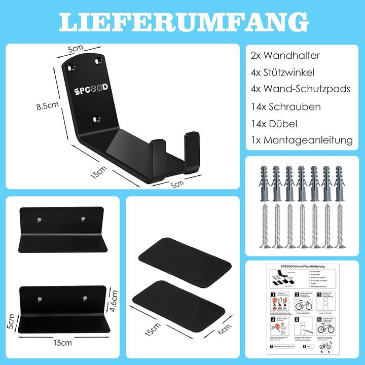 Image du produit Spgood Support mural