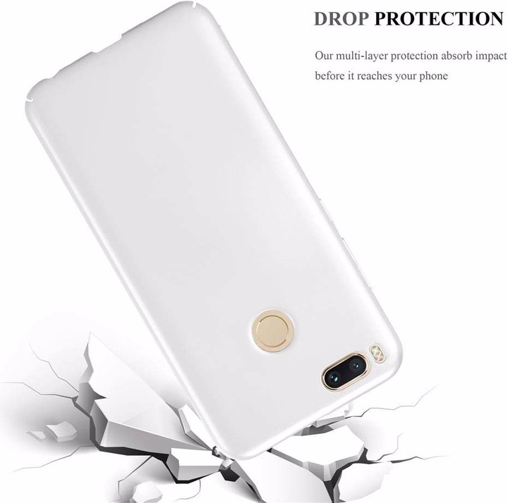 Actual product image Cadorabo Hard Cover Matt Metal Cover (Xiaomi Mi 5X)