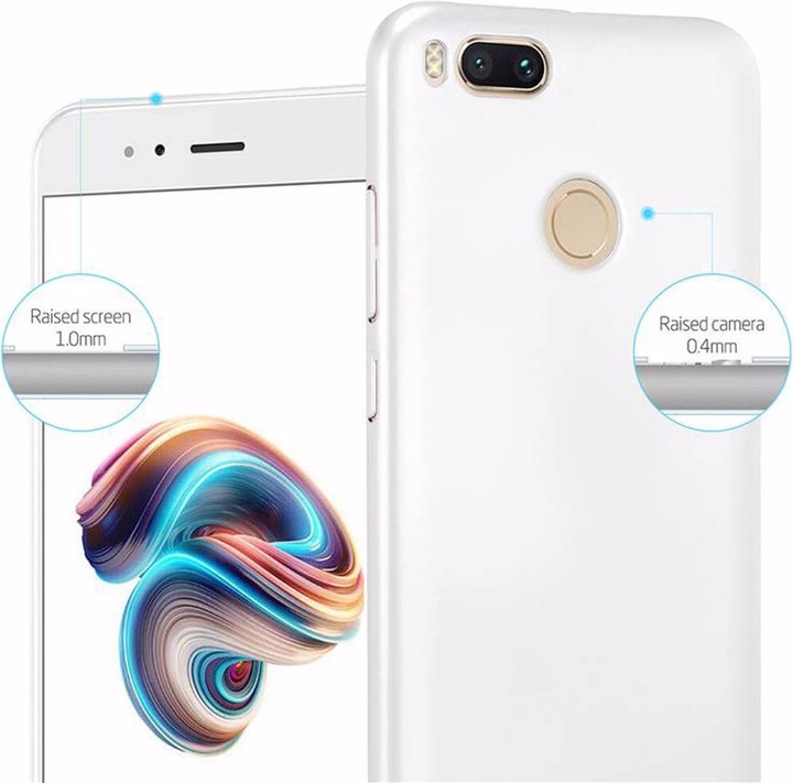 Actual product image Cadorabo Hard Cover Matt Metal Cover (Xiaomi Mi 5X)