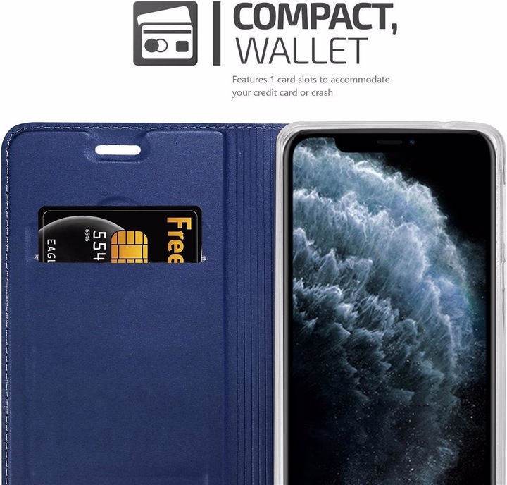Actual product image Cadorabo Book Classy Style Cover (Apple iPhone 11 Pro Max)