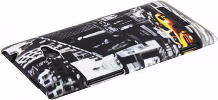 Actual product image Cadorabo Hard cover with imprint cover (LG G8s)