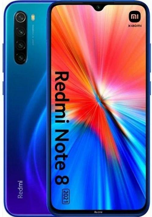 Actual product image Xiaomi Redmi Note 8 (64 GB, Neptune Blue, 6.30", Dual SIM, 4G)