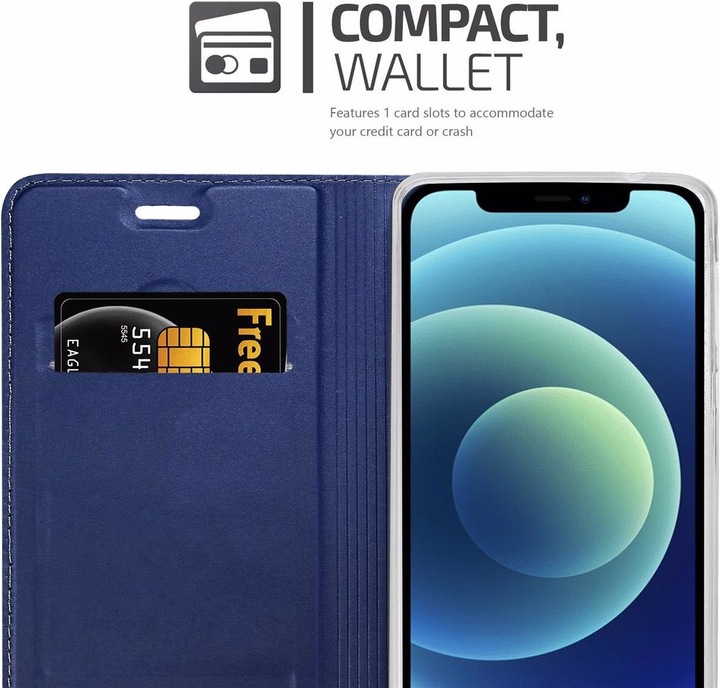 Actual product image Cadorabo Book Classy Style Cover (Apple iPhone 12 mini)
