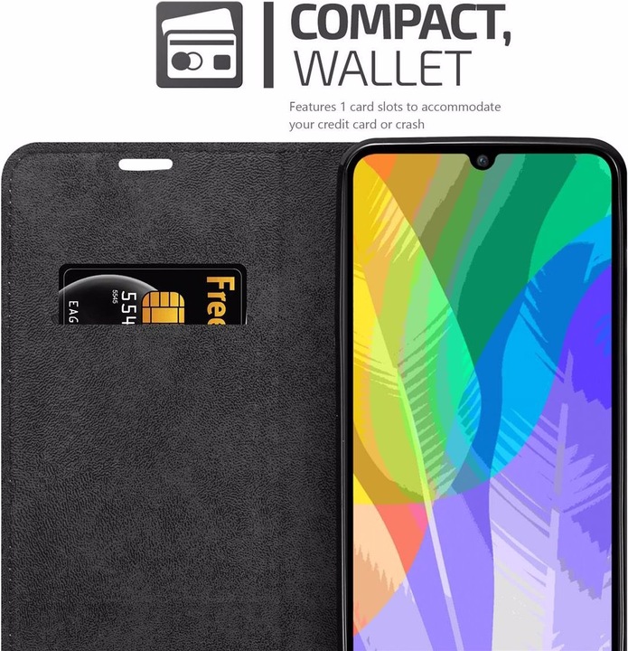 Produktbild Cadorabo Book Invisible Magnet Cover (Huawei Y6p)