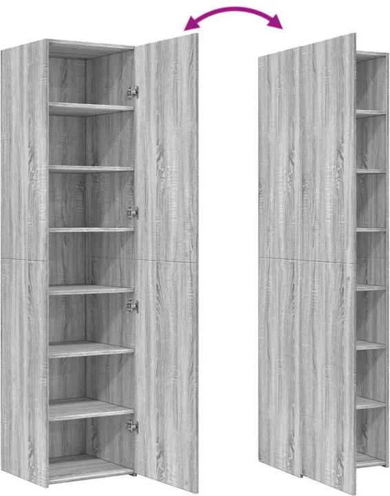 Image du produit vidaXL Highboard (42.50 x 45 x 185 cm)