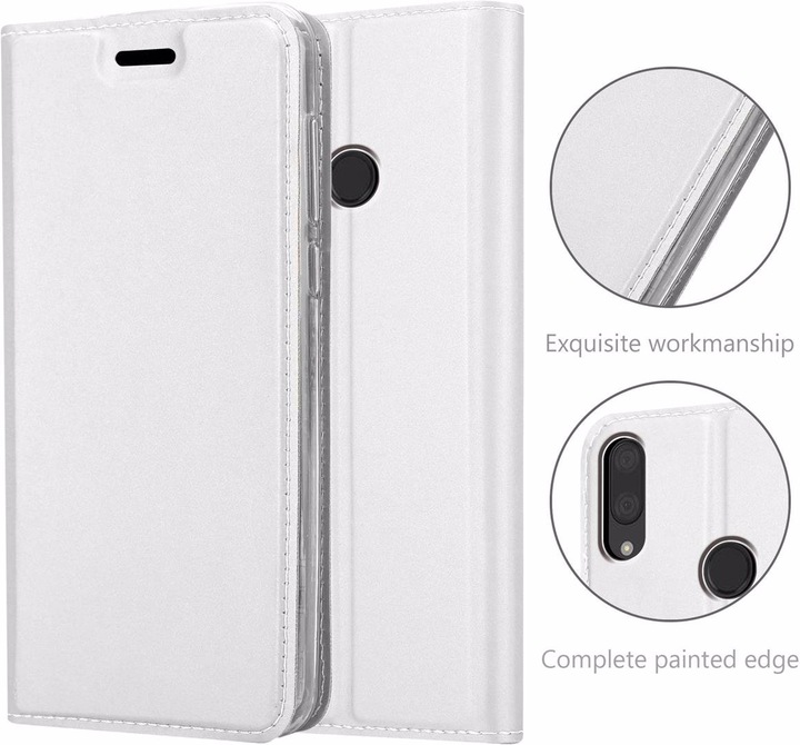 Actual product image Cadorabo Book Classy Style Cover (Huawei Y7 (2019), Huawei Y7 Prime (2019))