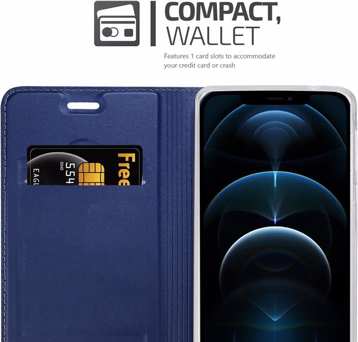 Produktbild Cadorabo Book Classy Style Cover (Apple iPhone 12, Realme 12 Pro+)