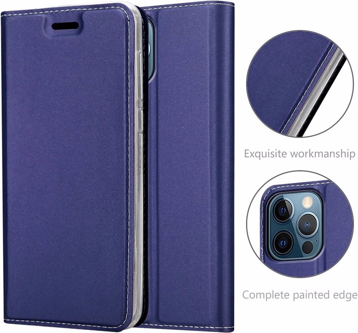 Produktbild Cadorabo Book Classy Style Cover (Apple iPhone 12, Realme 12 Pro+)