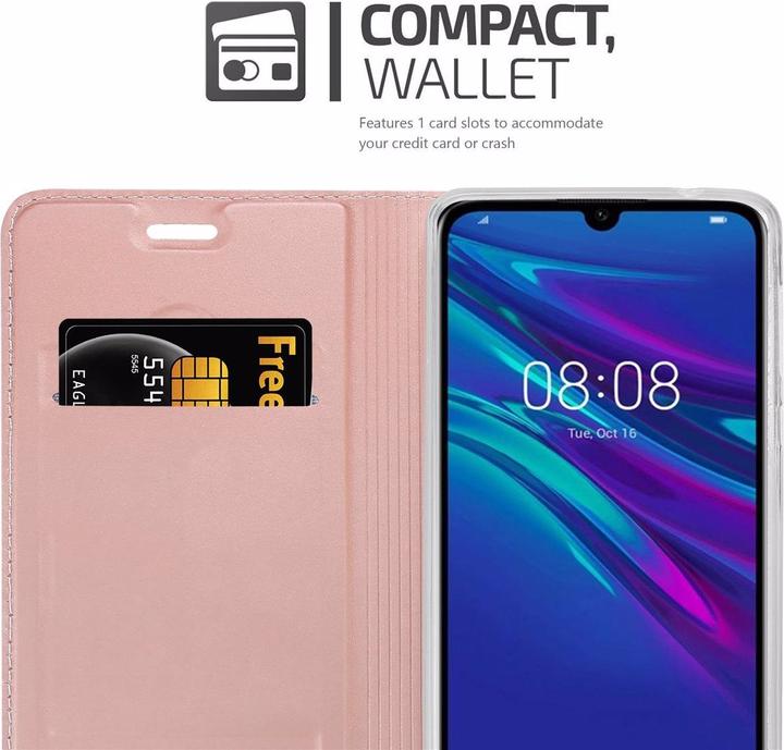 Actual product image Cadorabo Book Classy Style Cover (Huawei Y6 (2019))