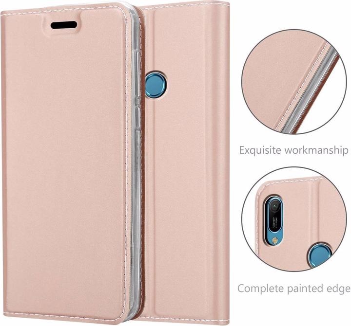 Actual product image Cadorabo Book Classy Style Cover (Huawei Y6 (2019))