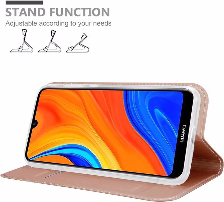 Actual product image Cadorabo Book Classy Style Cover (Huawei Y6s)
