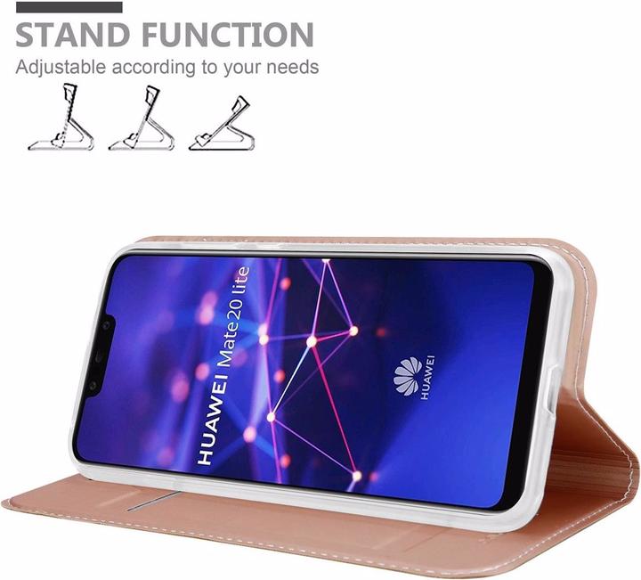 Actual product image Cadorabo Book Classy Style Cover (Mate 20 Lite)